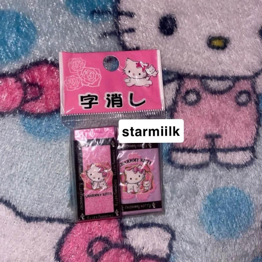 Sanrio charmmy kitty erasers